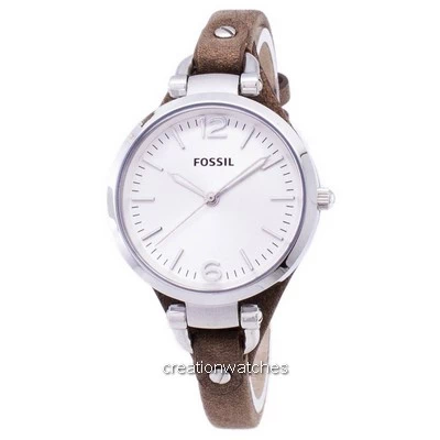 Fósiles Georgia Silver Dial ES3060 Watch de Women es