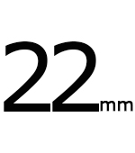 Alças de 22 mm