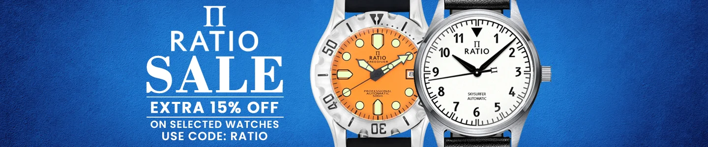 SPECIAL OFFER - RATIO WATCHES