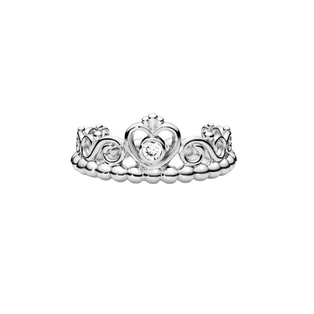 Pandora Princess Tiara Crown Ring 190880CZ-58 For Women