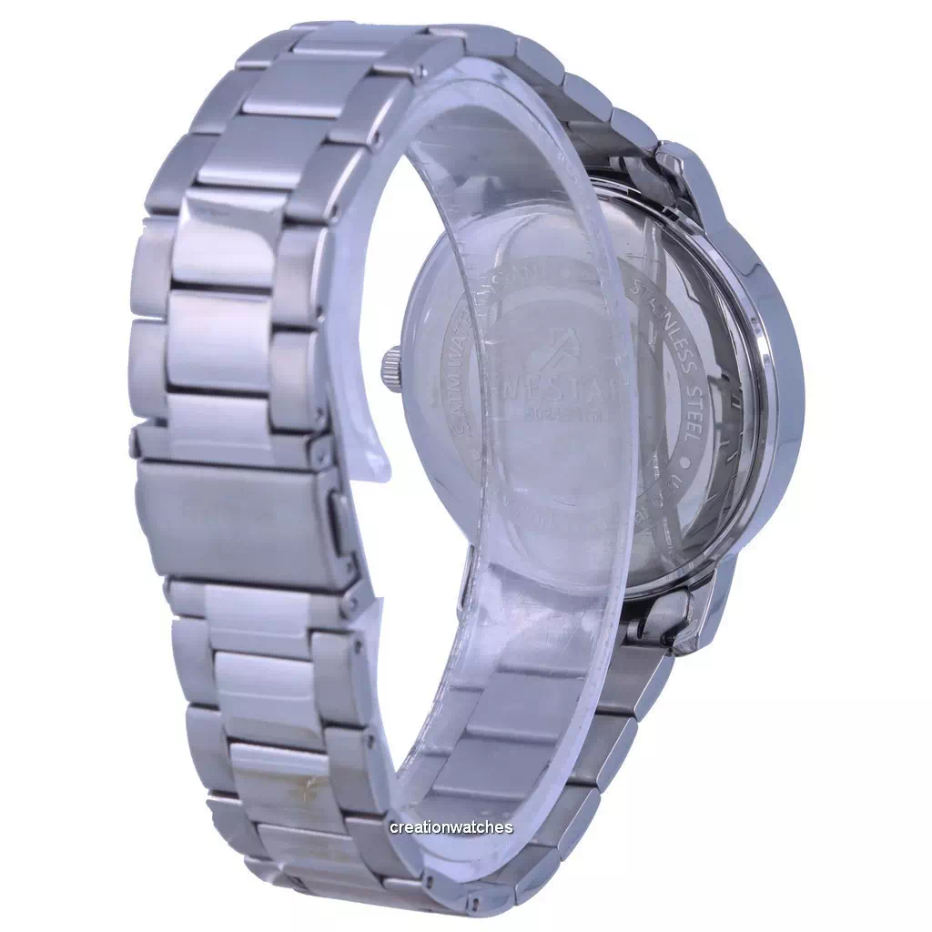 Westar White Dial Stainless Steel Quartz 50243 STN 101 Men's Watch