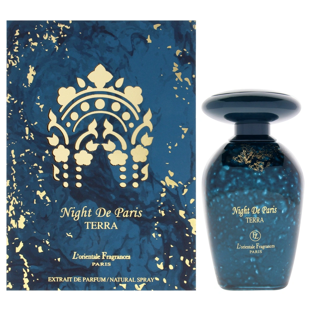 LOrientale Fragrances Night De Paris - Terra for Unisex 3.3 oz Extrait De Parfum Spray