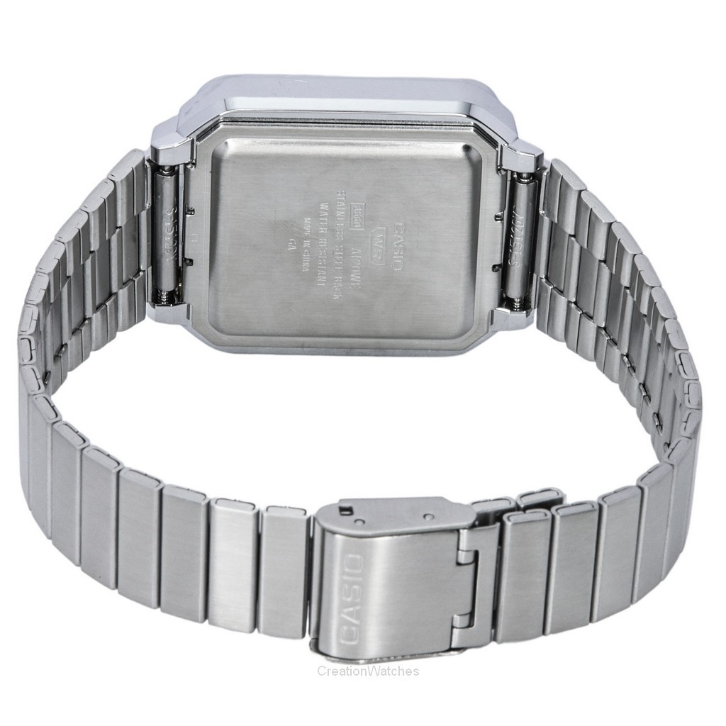 Casio Vintage Digital Stainless Steel Bracelet Quartz A120WE-1A Unisex Watch