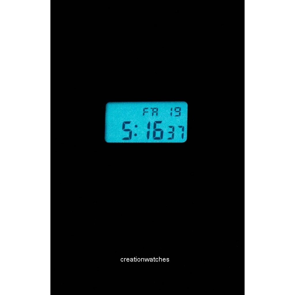 Relógio unissex de aço inoxidável do cronógrafo A168WA-1WDF A168WA-1W do alarme de Casio Digital