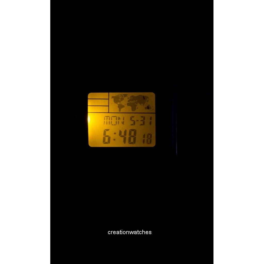 Casio Alarm World Time Digital A500WA-7DF Men's Watch