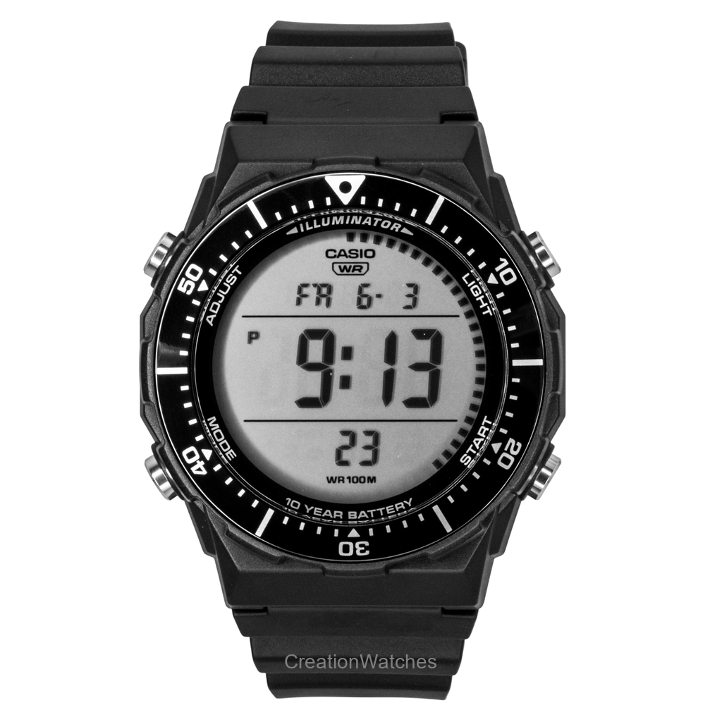 Casio Multifunctional デジタル 樹脂ベルト クォーツ AE-1700H-1AV 100m防水 メンズ腕時計