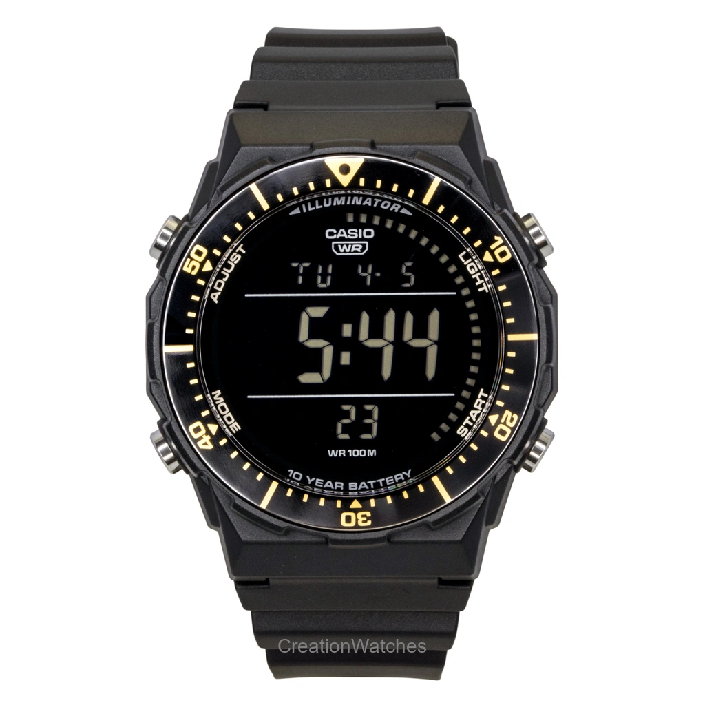 Casio Multifunctional デジタル 樹脂ベルト クォーツ AE-1700H-1BV 100m防水 メンズ腕時計