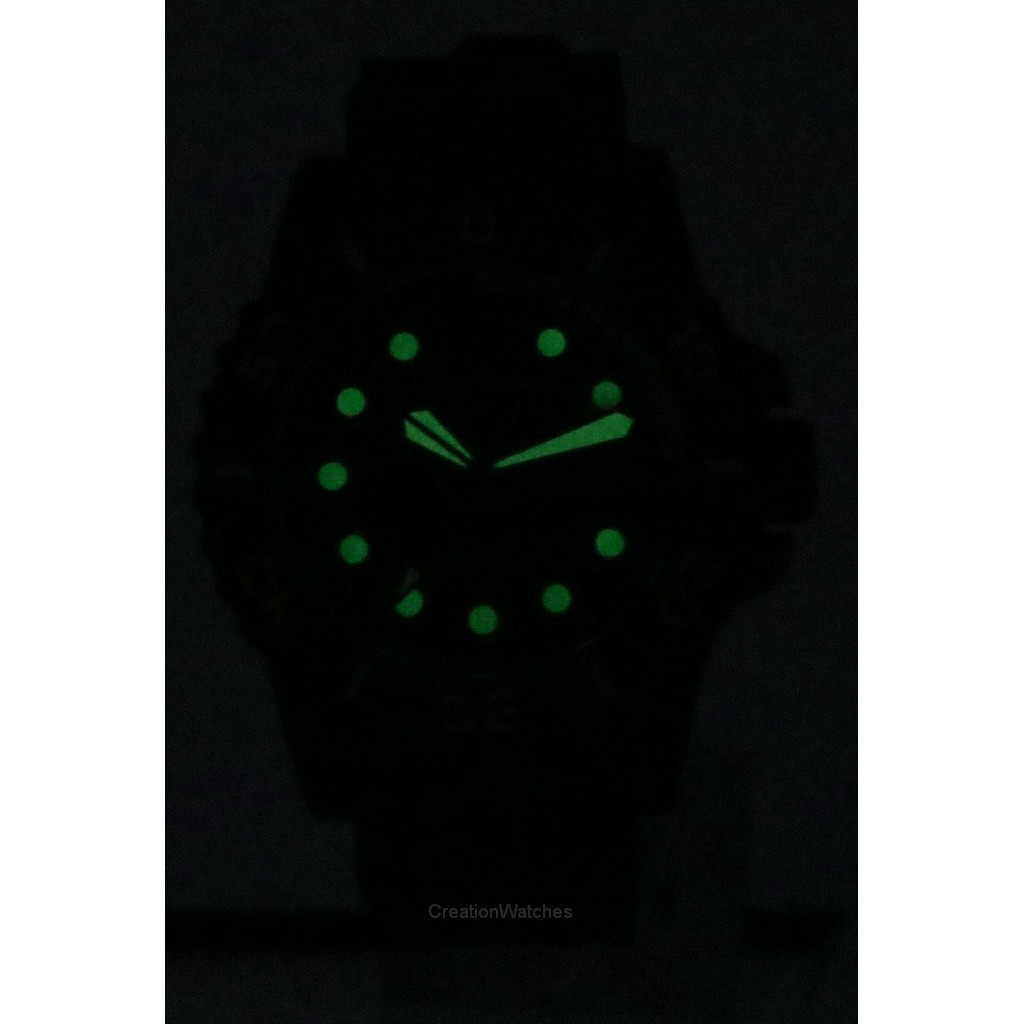 Polyurethane Quartz Emporio Black Diver\'s Strap AR11539 Armani Watch Dial 200M Aqua Men\'s Black