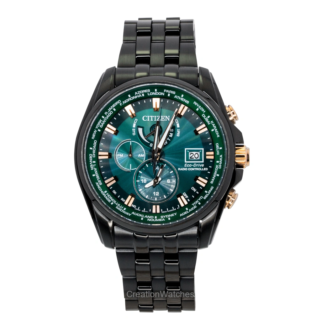 Citizen Perpetual Radio Controlled Chronograph Stainless Steel