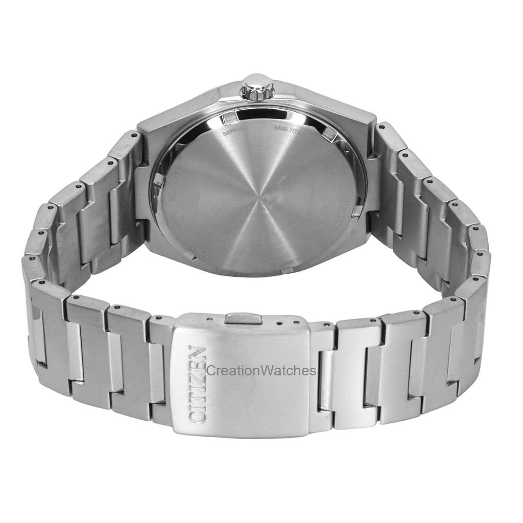 Citizen Zenshin Super Titanium White Dial Eco-Drive AW0130-85A