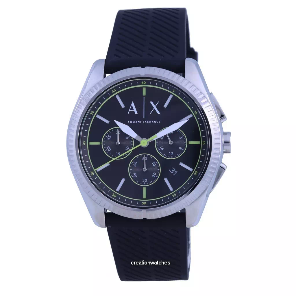 Armani Exchange Giacomo Chronograph Black Dial Quartz AX2853 Men's Watch