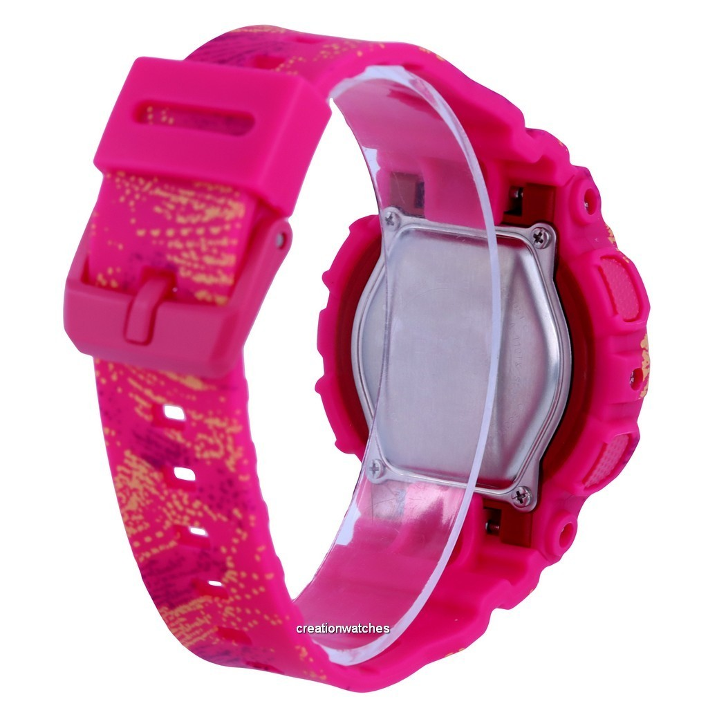 Casio Baby-G Analog Digital Resin Quartz BA-110TX-4A BA110TX-4 100M Women's Watch