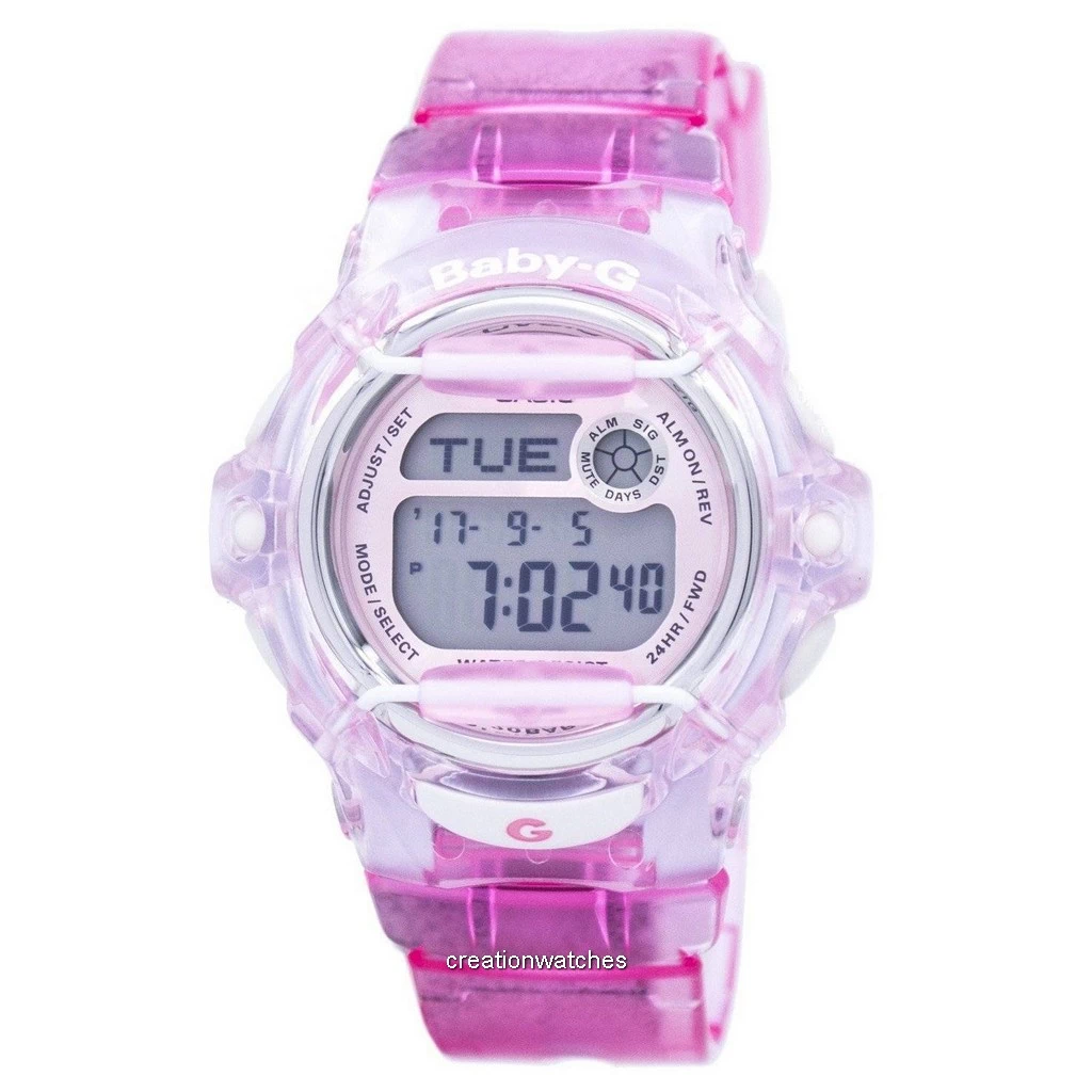 Casio Baby-G Alarm World Time BG-169R-4D BG169R-4D Ladies Watch