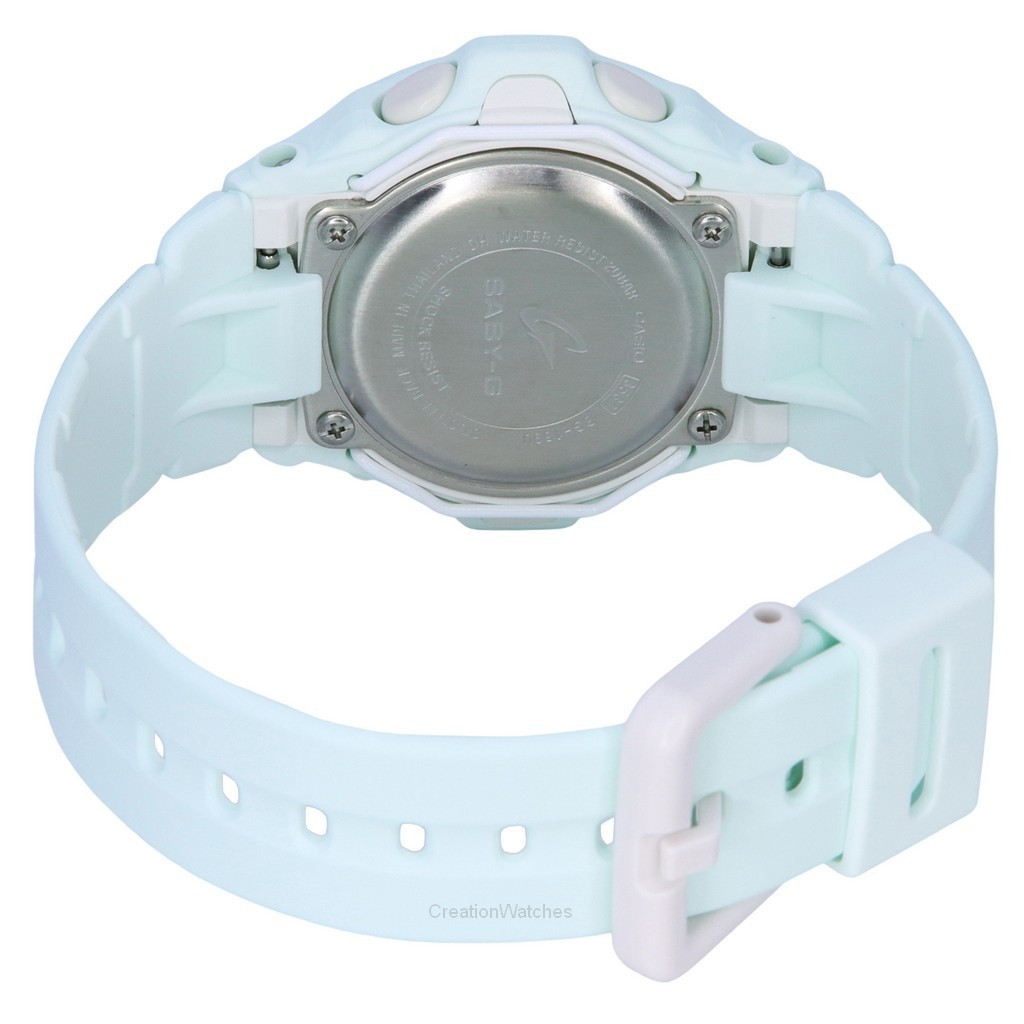 Casio Baby-G Digital Pastel Correa de resina verde Cuarzo BG-169U-3 200M Reloj para mujer