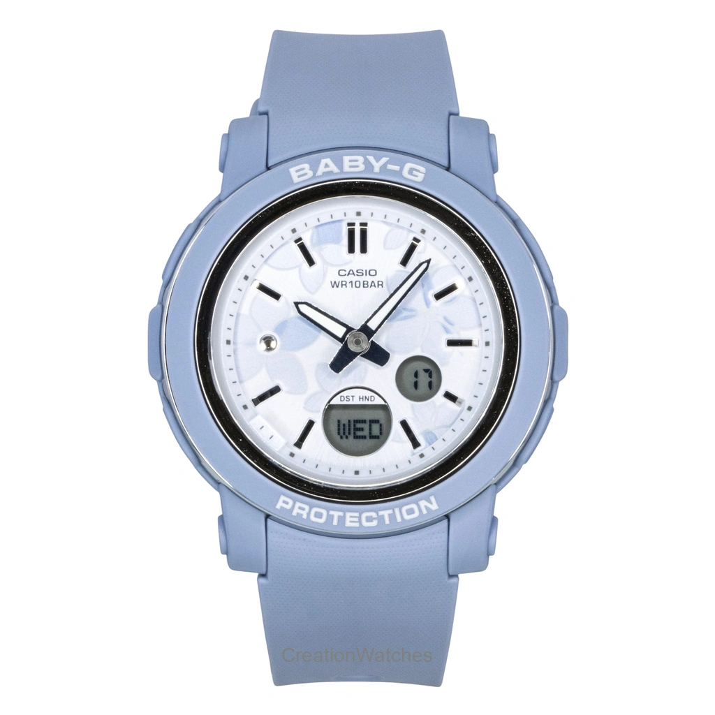 Casio Baby-G アナログデジタル 樹脂ベルト Multicolor Dial クォーツ BGA-290FL-2A 100m防水 レディース腕時計