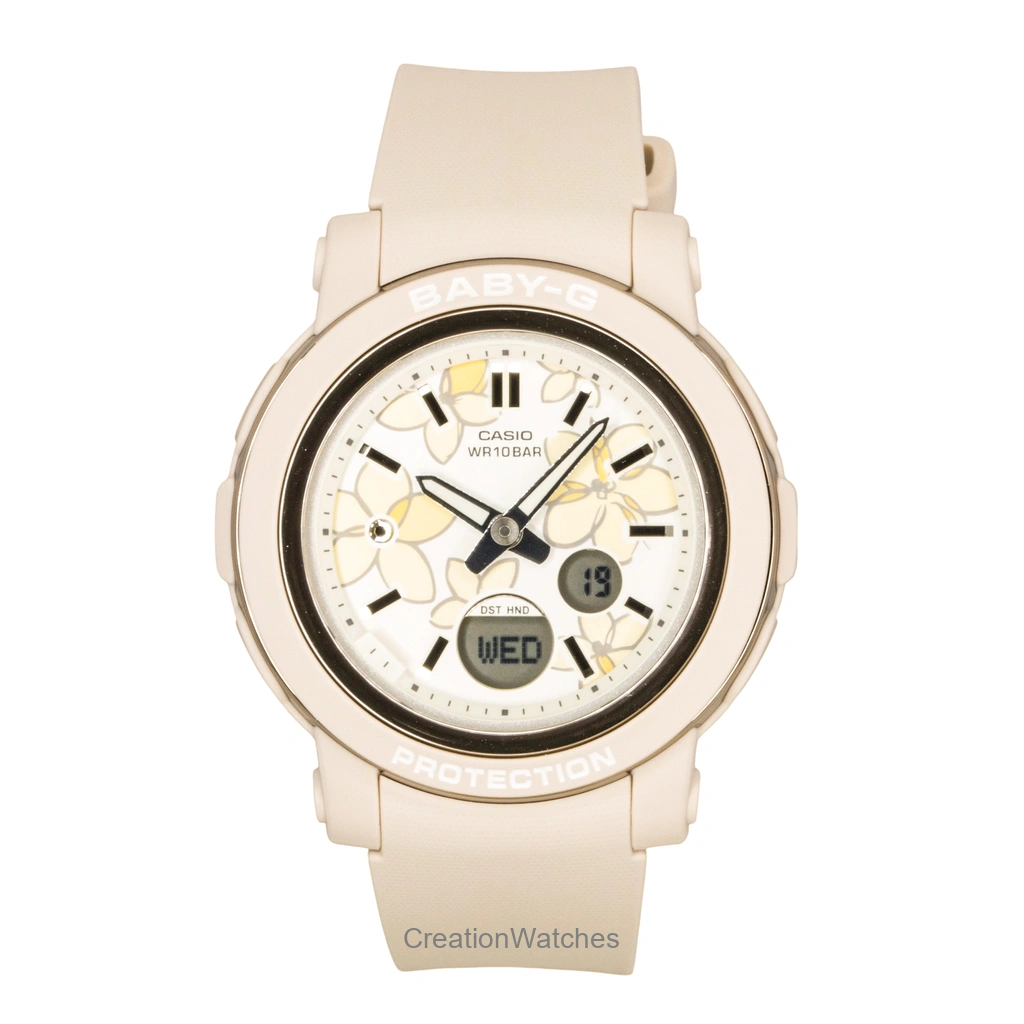 Casio Baby-G アナログデジタル 樹脂ベルト Multicolor Dial クォーツ BGA-290FL-4A 100m防水 レディース腕時計