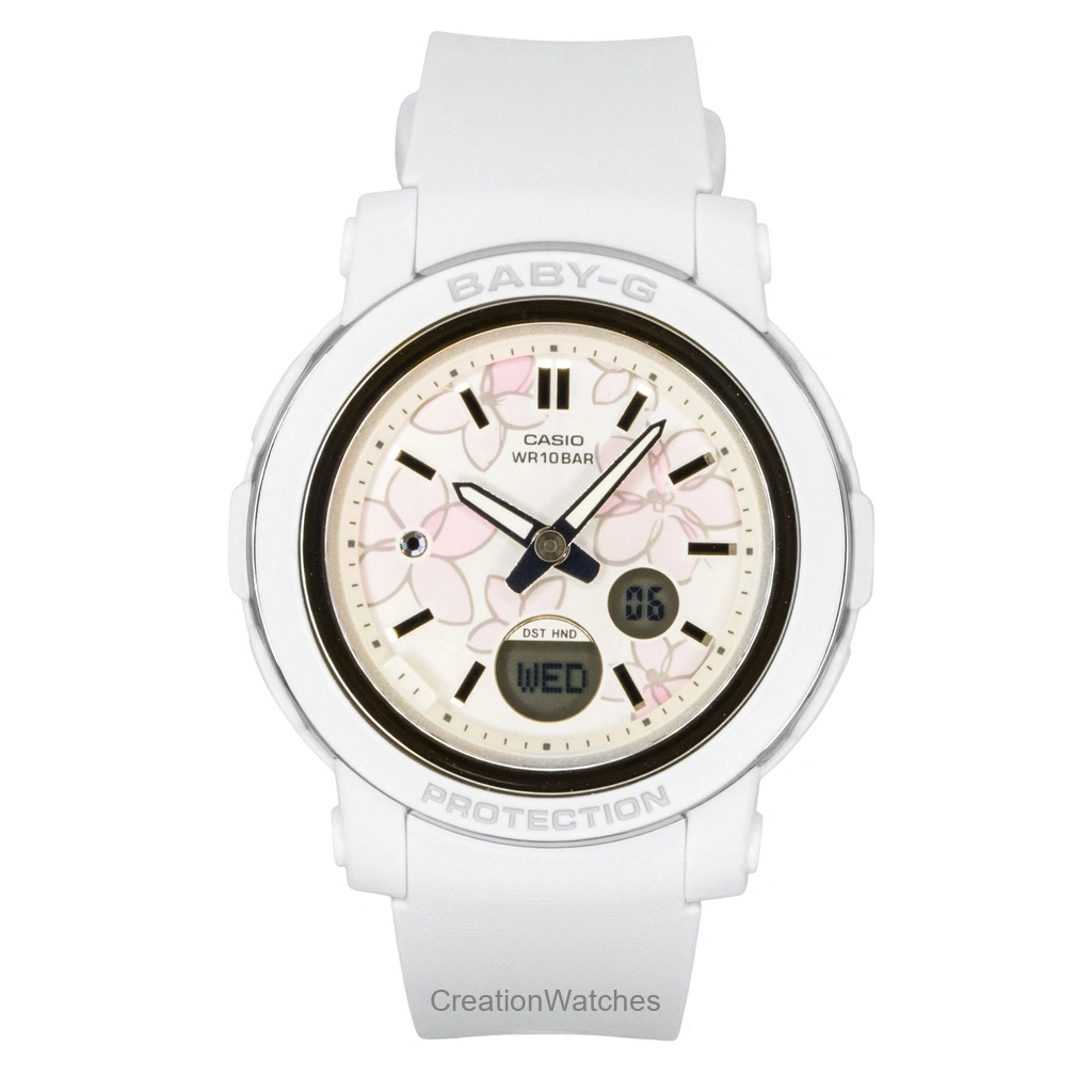 Casio Baby-G アナログデジタル 樹脂ベルト Multicolor Dial クォーツ BGA-290FL-7A 100m防水 レディース腕時計