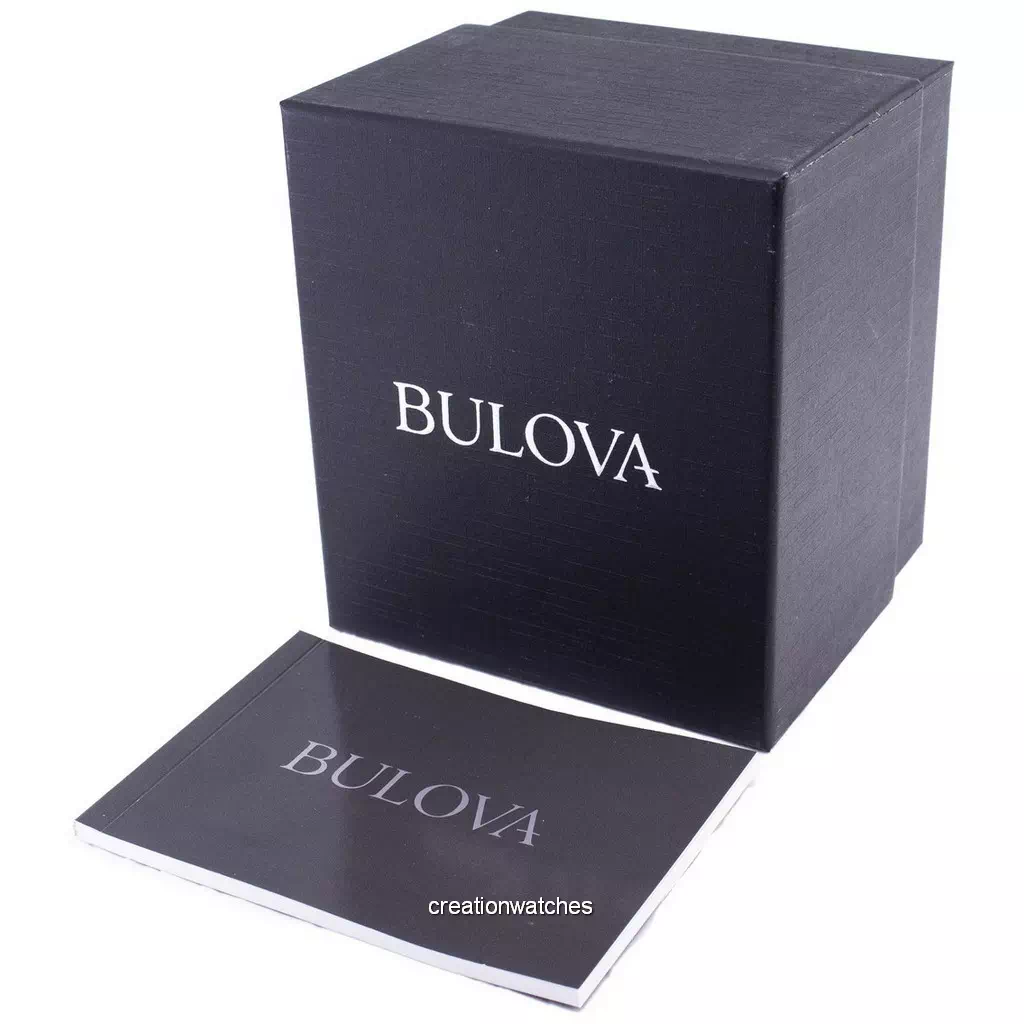 Bulova Precisionist X Chronograph Black Dial Quartz Divers 98B358 300M Mens Watch