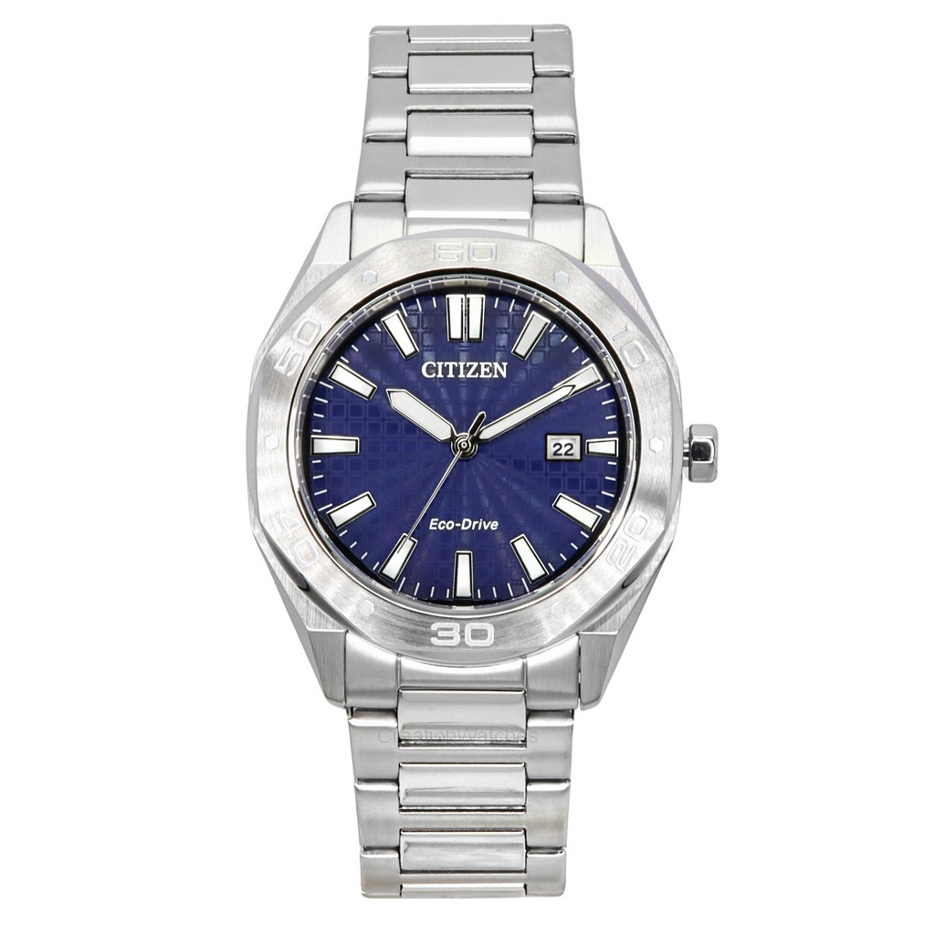 Citizen eco drive blue face best sale