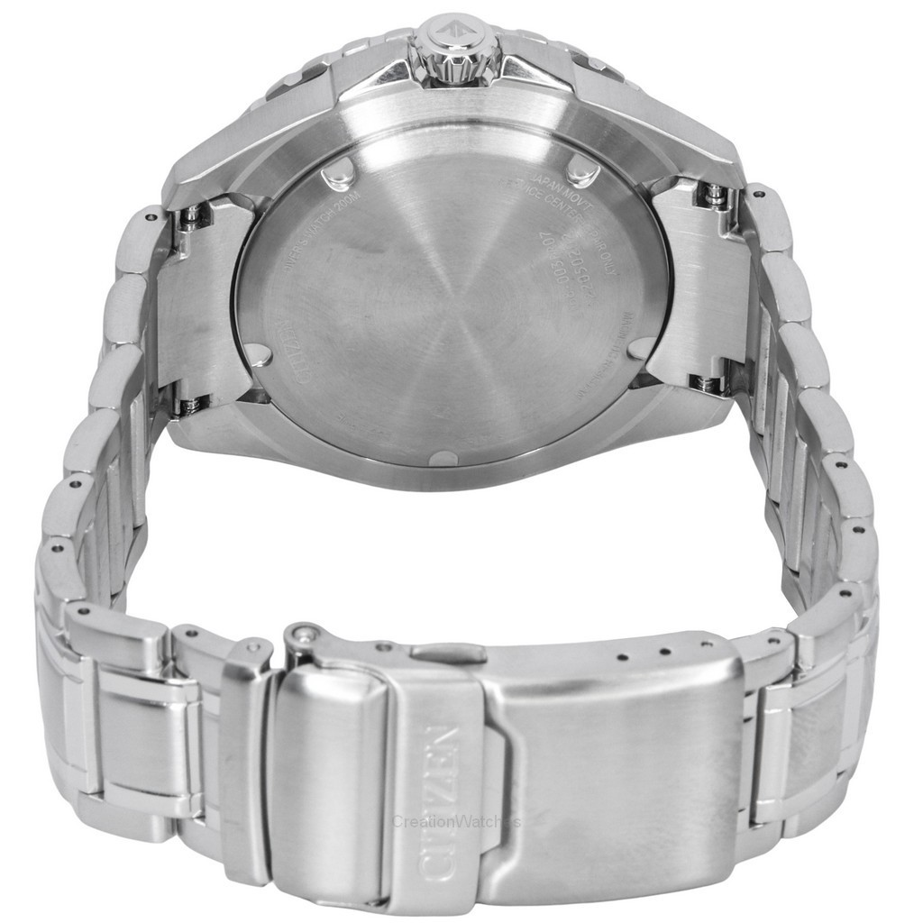 シチズン CITIZEN 腕時計 メンズ BN0199-53X プロマスター マリンシリーズ PROMASTER MARINE SERIES エコ・ドライブ（E168/日本製） グリーンxシルバー アナログ表示