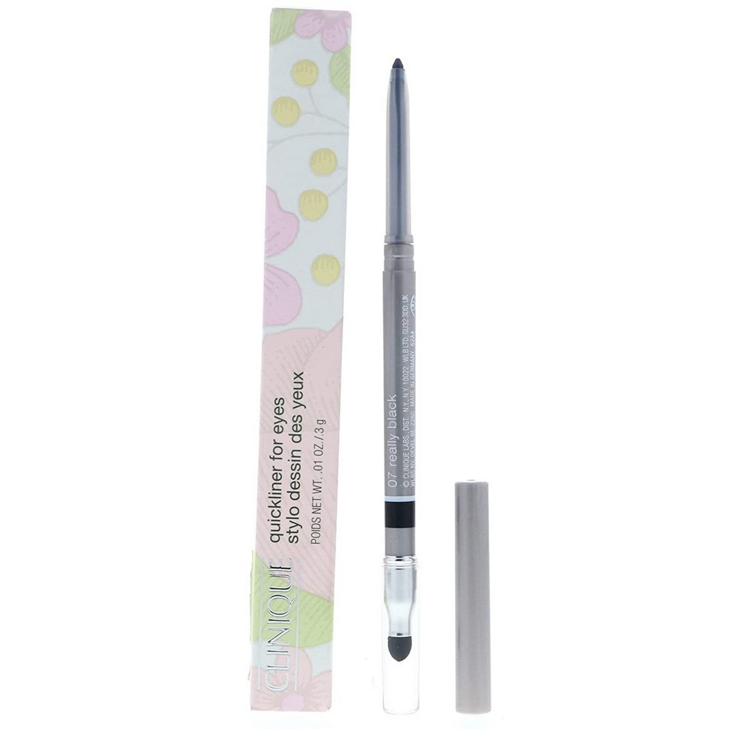 Clinique Quickliner Für Augen In Really Black – Eyeliner-Stift Mit Mischzeit, Wasserfest & Augenarztgetestet