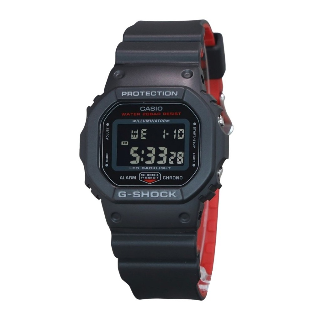 Casio G Shock Digital Resin Strap Quartz Dw 5600uhr 1 200m Mens Watch