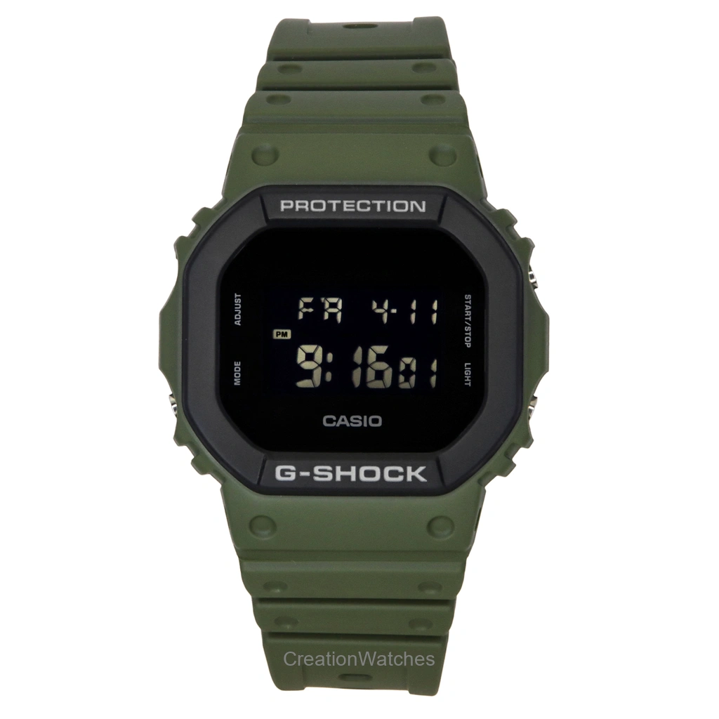 Casio G-SHOCK デジタル バイオベース 樹脂ベルト クォーツ DW-5610UU-3 200m防水 メンズ腕時計