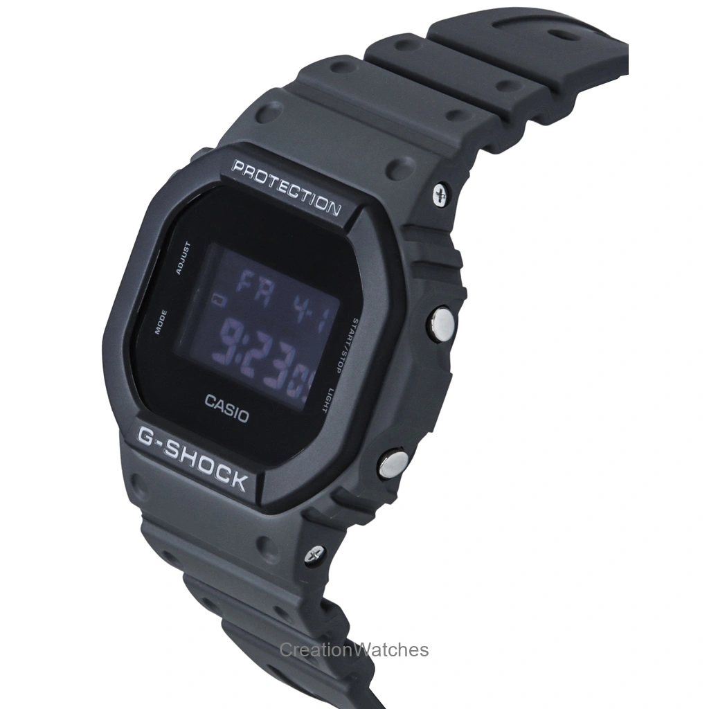 Orologio da uomo Casio G-Shock Digital con cinturino in resina a base biologica al quarzo DW-5610UU-3 200M