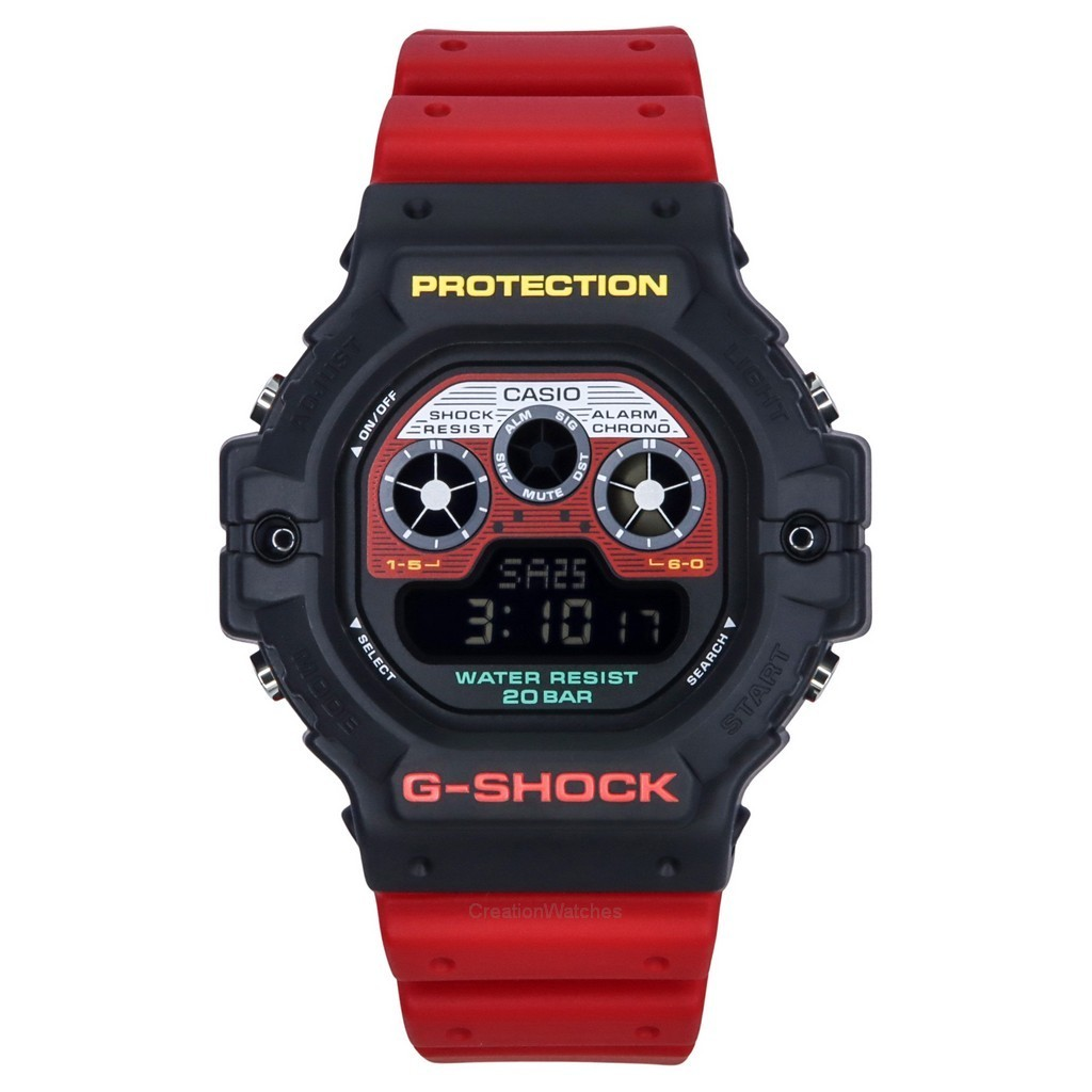 Casio G Shock Mix Tape Digital Limited Edition Quartz DW 5900MT 1A4 200M Mens Watch