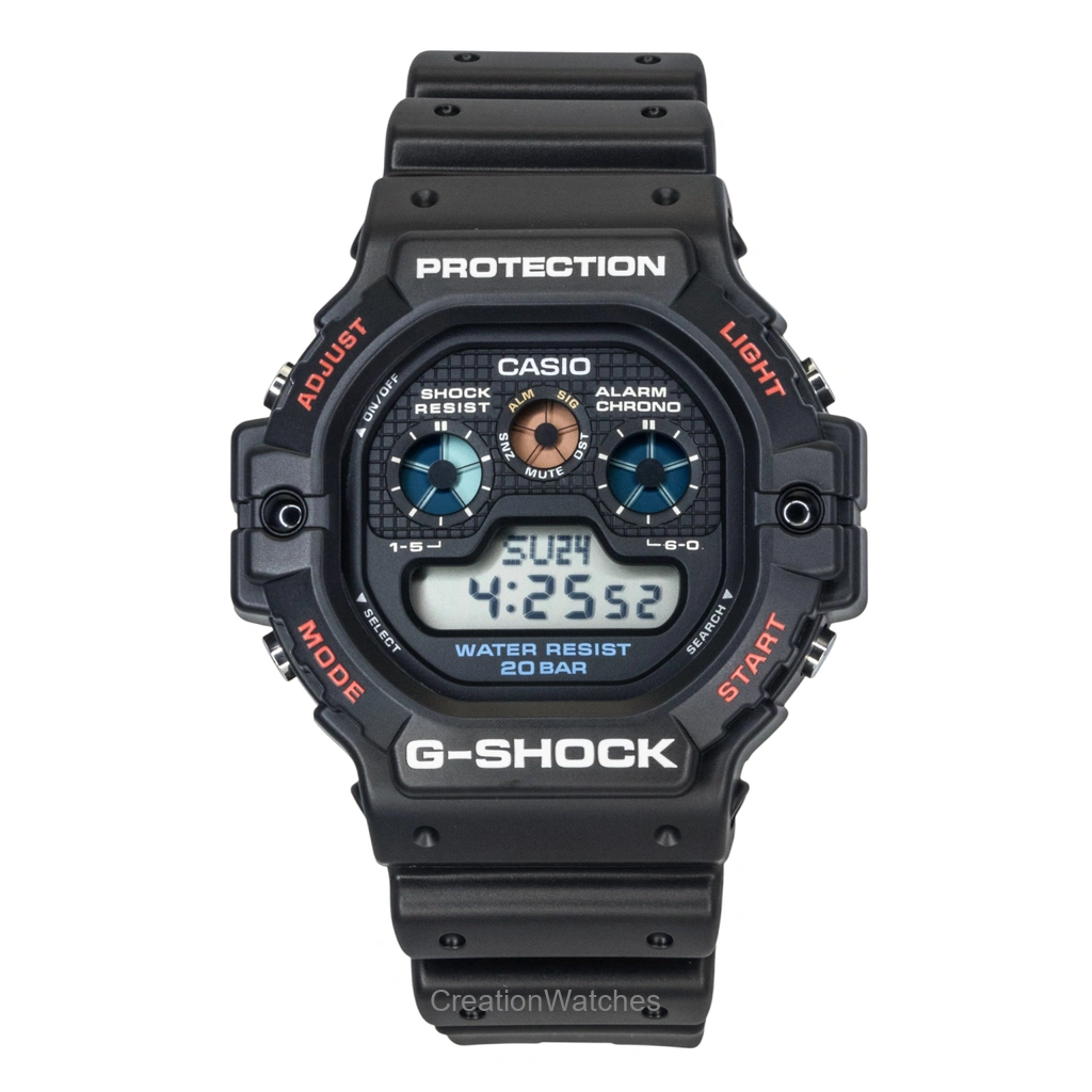 Casio G-SHOCK デジタル 樹脂ベルト クォーツ DW-5900U-1 200m防水 メンズ腕時計