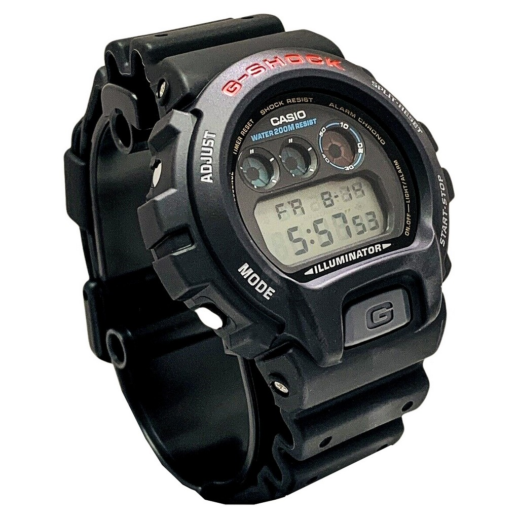 カシオG-ショックイルミネーターDW-6900-1V DW6900-1V 200Mメンズ腕時計 ja