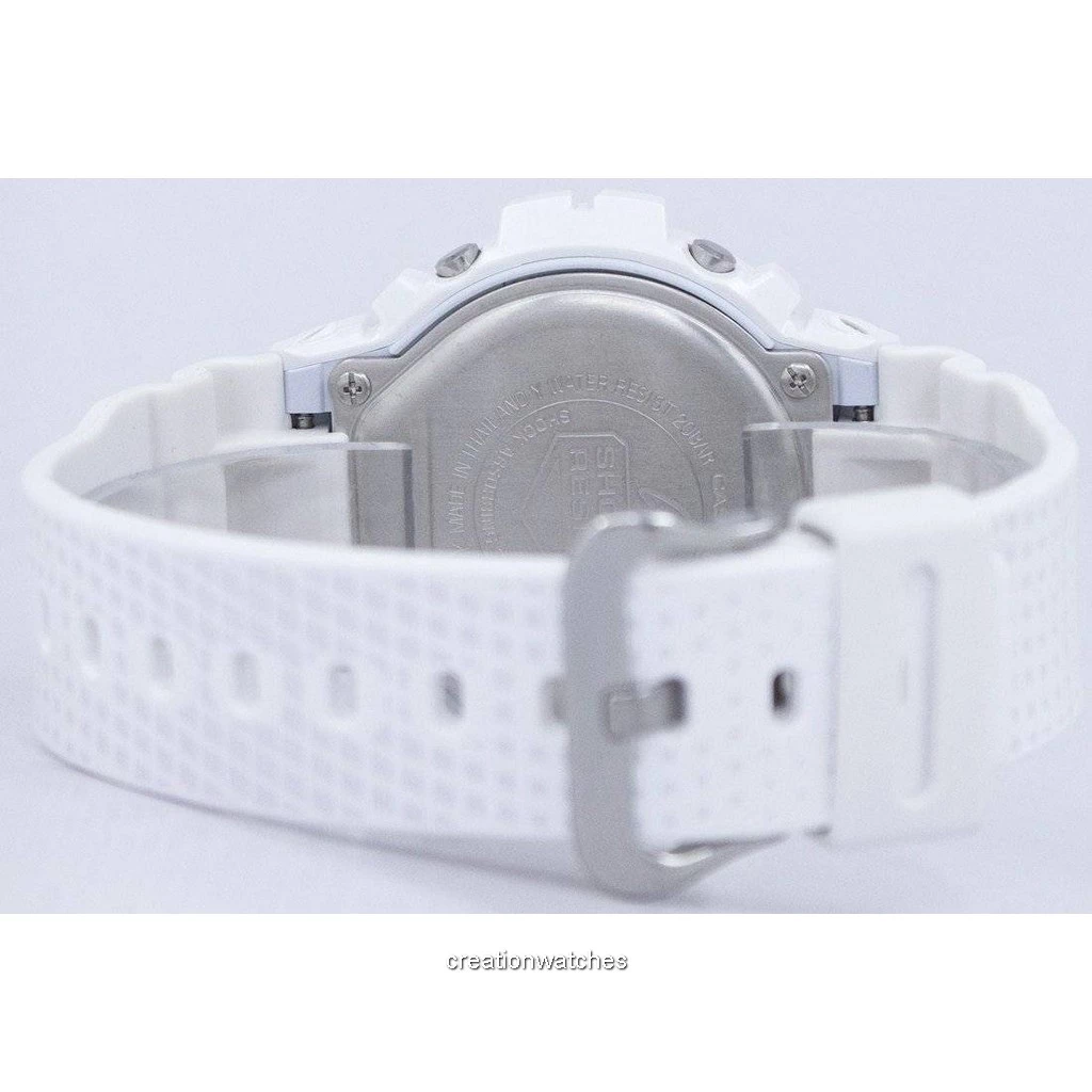 Casio G-Shock DW6900NB-7 Cronógrafo Reloj digital para hombre (blanco),  Blanco, Digital