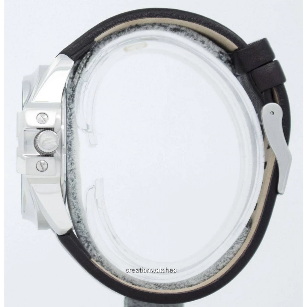 Diesel Watch (DZ1206) Leather brown band $150.00 | eBay