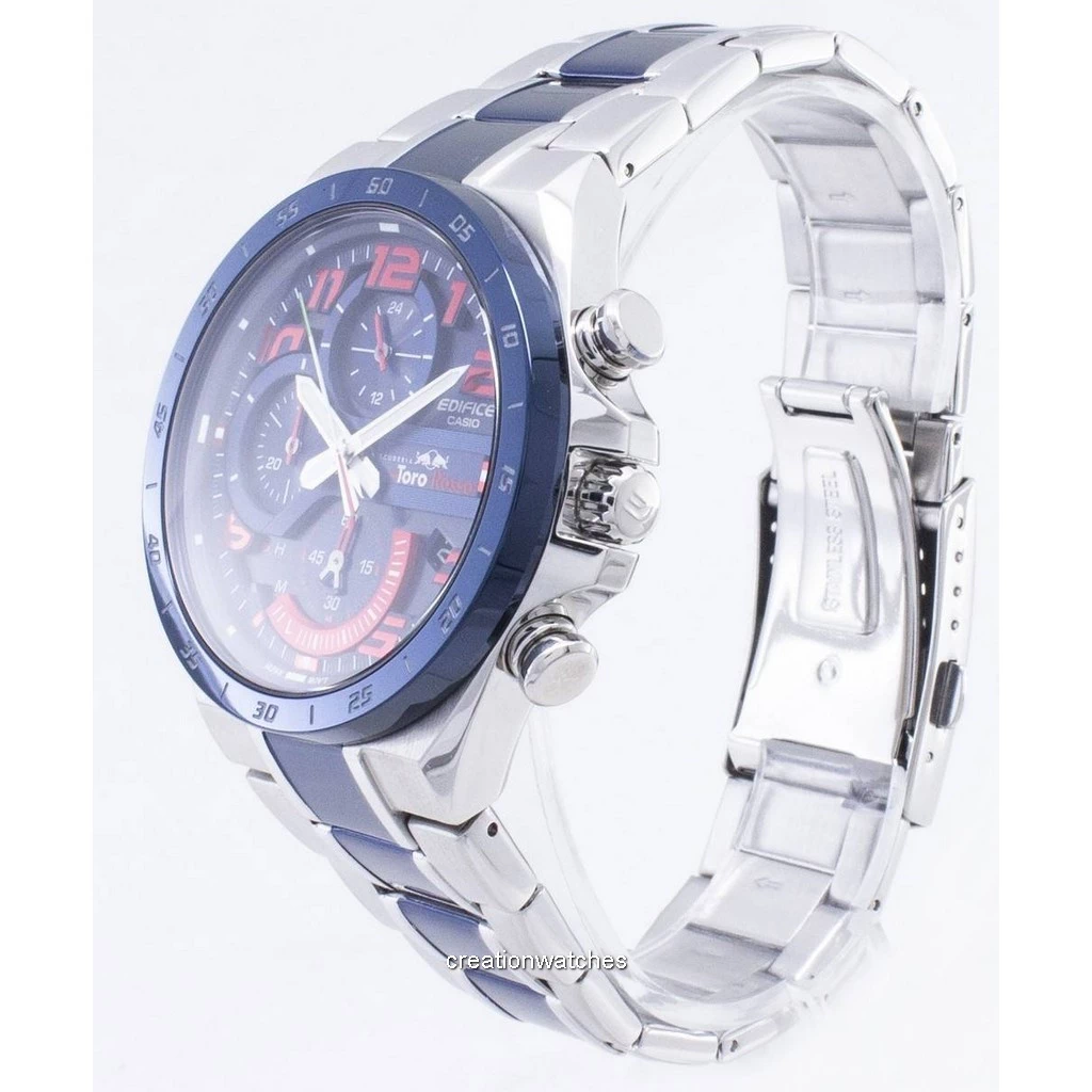 Casio Edifice EQS-920TR-2A EQS920TR-2Aスクーデリアトロロッソ限定版メンズウォッチ ja