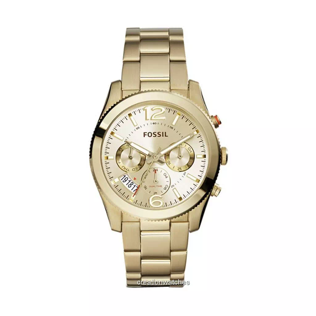 Fossil Perfect Boyfriend Multifunction Dual Time ES3884 Women s Watch