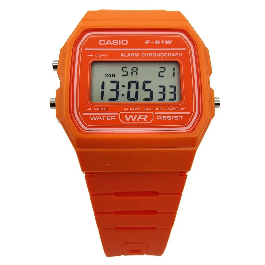 Casio Reloj casual de resina de cuarzo con batería de 10 años para hombre  color naranja Modelo AE-1000W-4BVCF Naranja AE-1000W-4BV – Yaxa Colombia