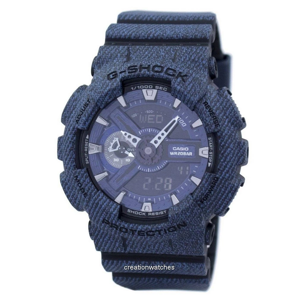 G-Shock Denim Pattern Watch DW-5600DC-1
