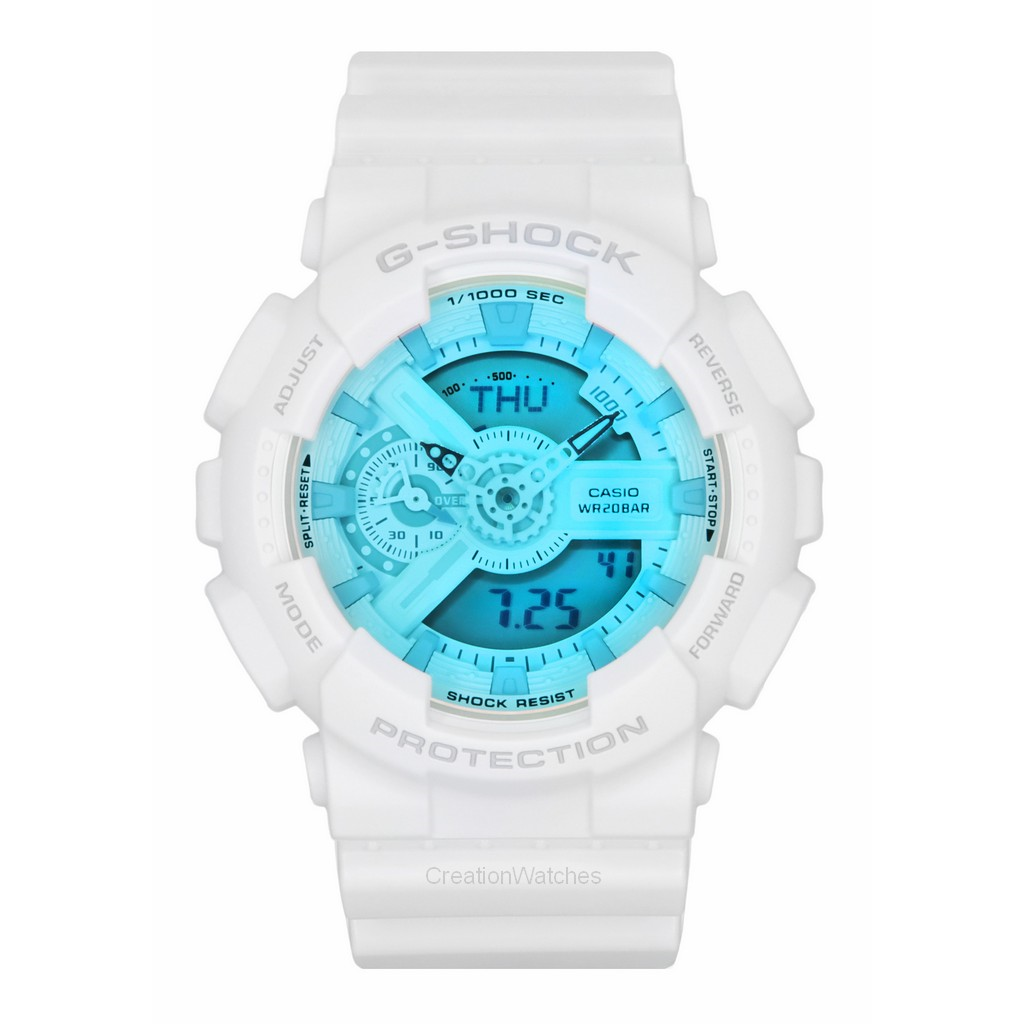 Casio wr20bar white online