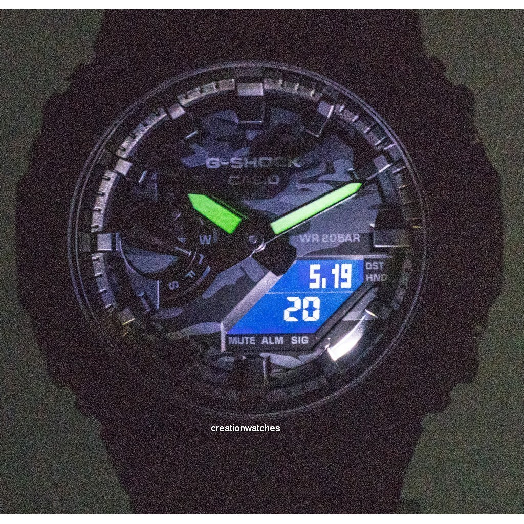 Reloj para hombre Casio G-Shock Diver's Analog Digital Quartz GA-2100CA-8A GA2100CA-8 200M