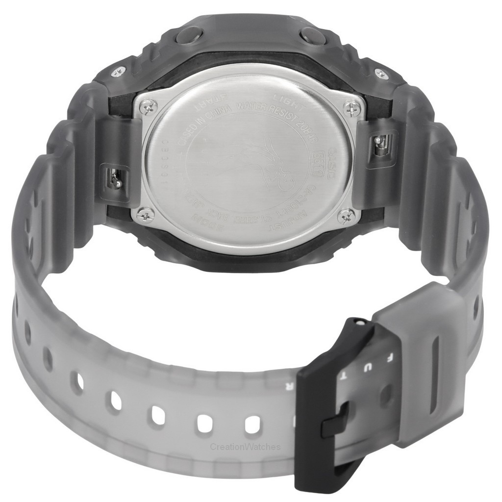 Reloj para hombre Casio G-Shock FUTUR Collaboration analógico digital esqueleto de cuarzo gris GA-2100FT-8A 200M