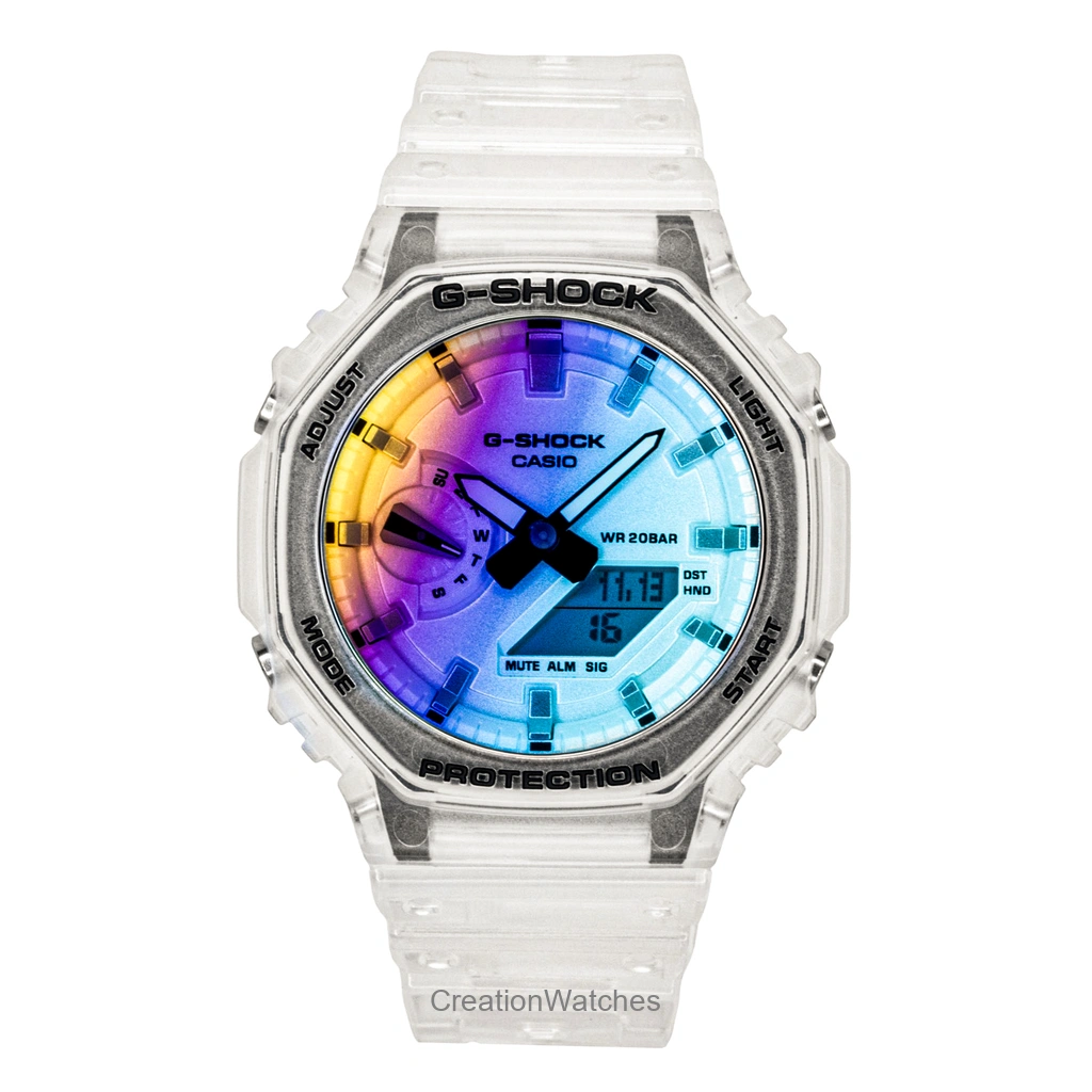 Casio G Shock multicolor analog digital resin 200M watch