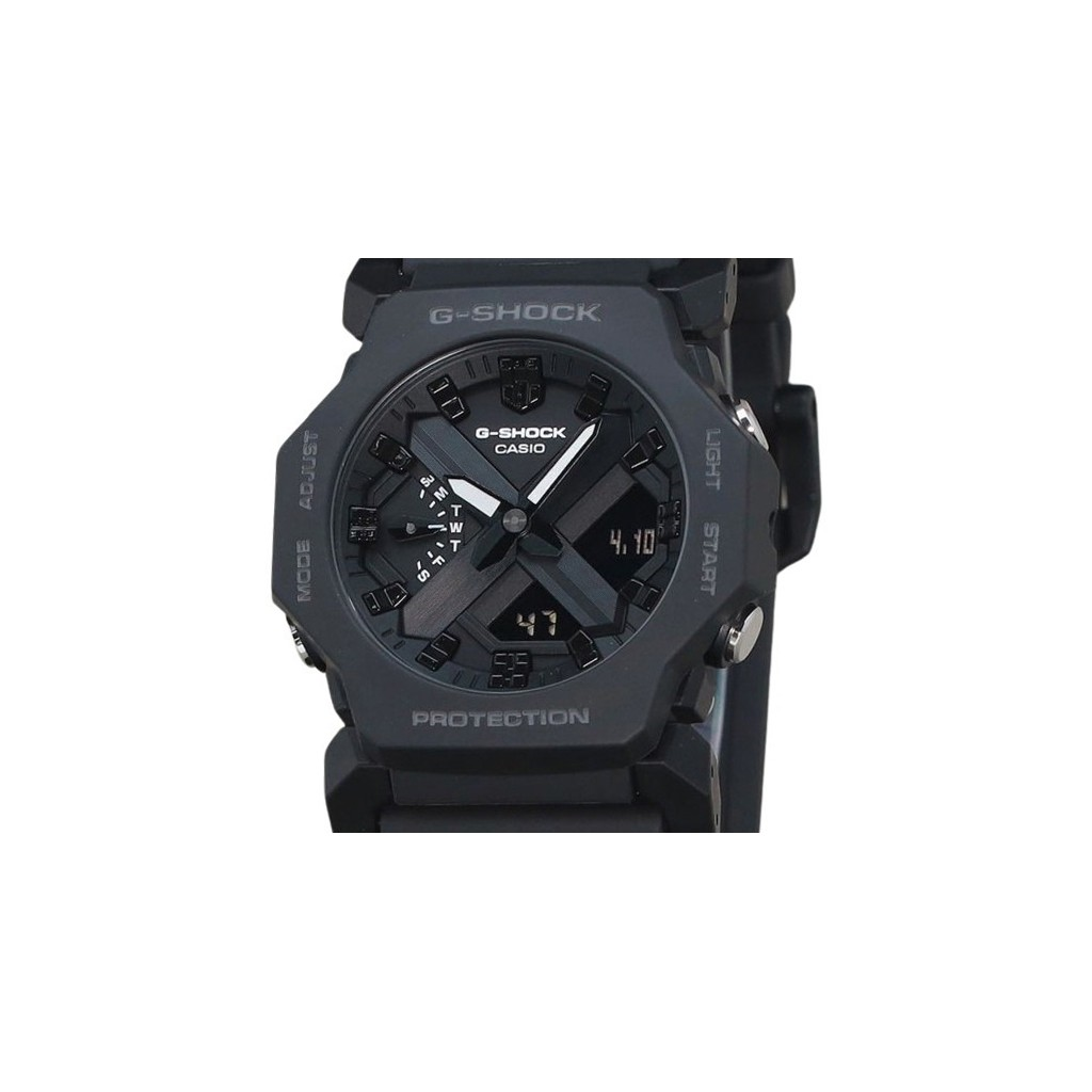 カシオ G-Shock アナログ デジタル ブラック 樹脂 ブラック