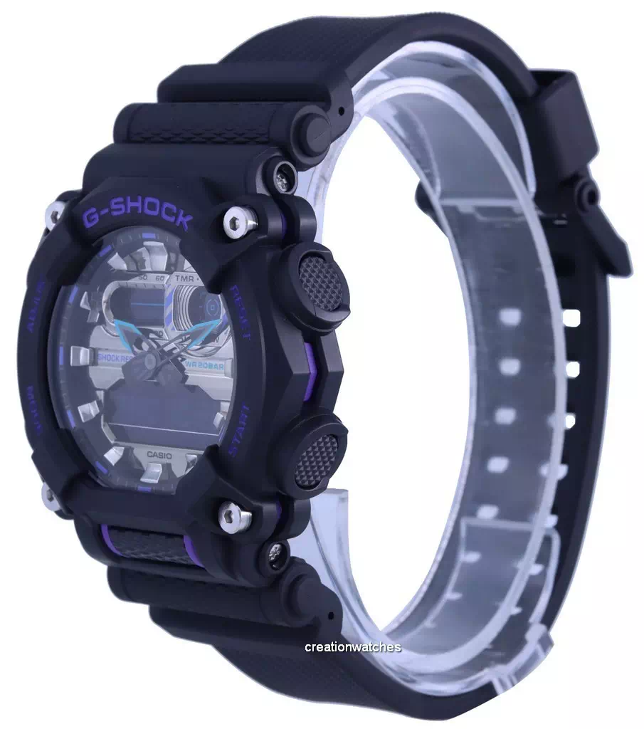 Casio G-Shock Analog Digital Resin Strap GA-900AS-1A GA900AS-1 Men's 200M Watch
