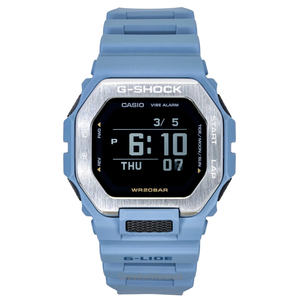 Casio G-SHOCK G-Lide デジタル スマホリンク バイオベース Resin クォーツ GBX-100-2A 200m防水 メンズ腕時計