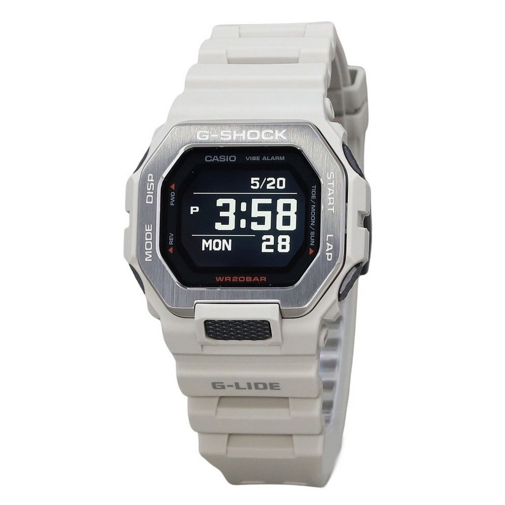 Casio G-SHOCK G-Lide デジタル スマホリンク Grey 樹脂ベルト クォーツ GBX-100-8 200m防水 メンズ腕時計