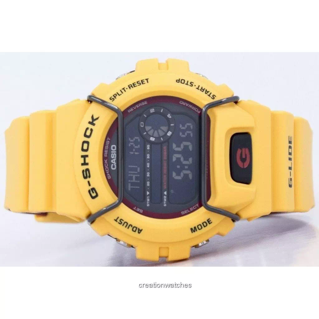 【新品未使用】G-SHOCK デジタル腕時計GLS-6900-9DR イエロー