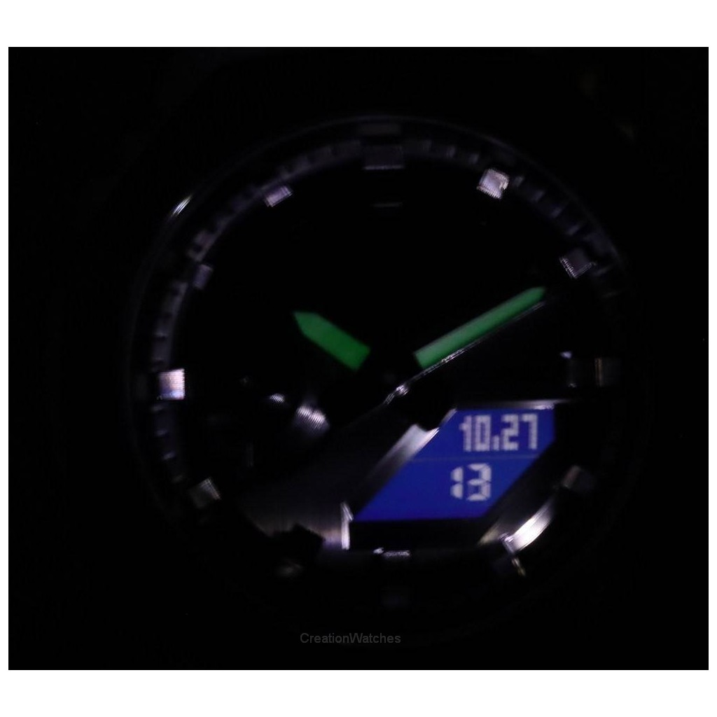 Casio G-Shock Metal Covered Analog Digital Resin Strap Quartz GM-2100-1A GM2100-1 200M Men's Watch