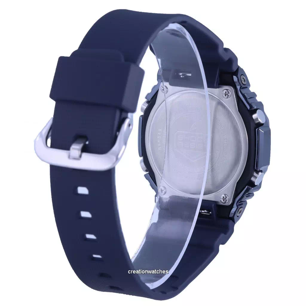 Reloj para hombre Casio G-Shock World Time analógico digital cubierto de metal GM-2100N-2A GM2100N-2 200M