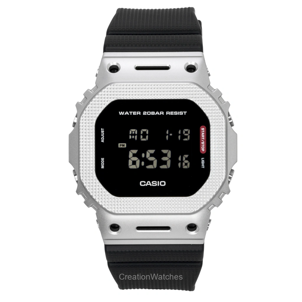 Casio G-SHOCK G-Steel デジタル バイオベース 樹脂ベルト クォーツ GM-5600m防水-1 200m防水 メンズ腕時計