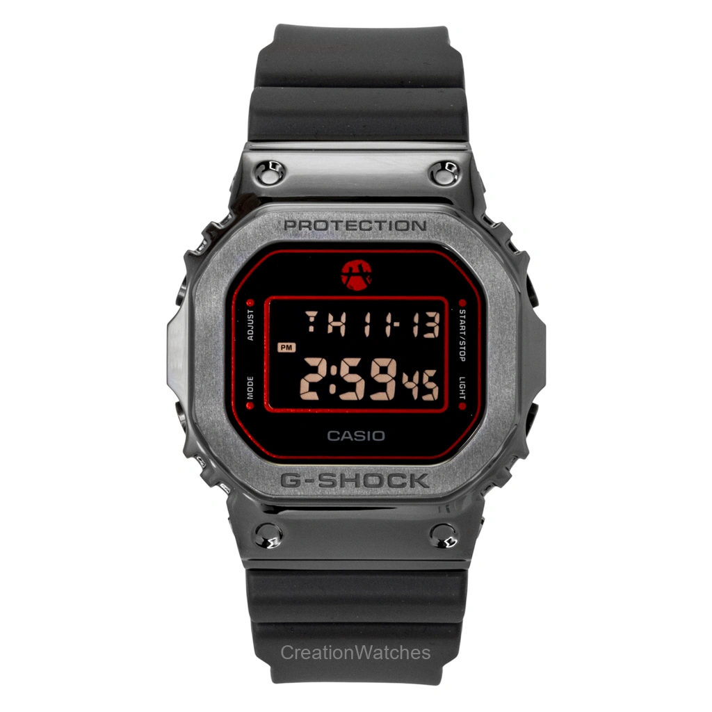 Casio G-SHOCK デジタル Rui Hachimura Signature バイオベース 樹脂ベルト クォーツ GM-5600RH-1 200m防水 メンズ腕時計